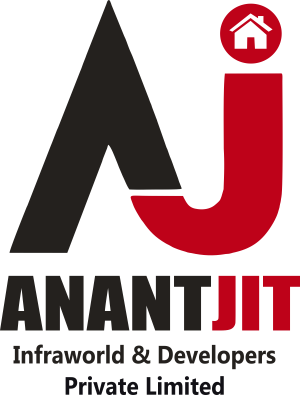 Ananjit Infra World Logo